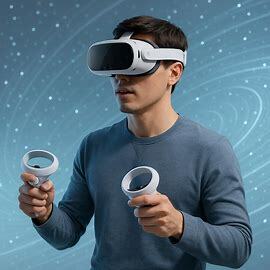 Illustration réalité virtuelle