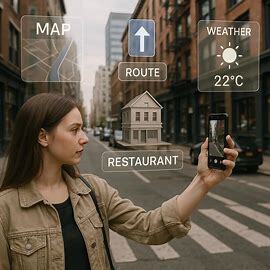 Illustration réalité augmentée