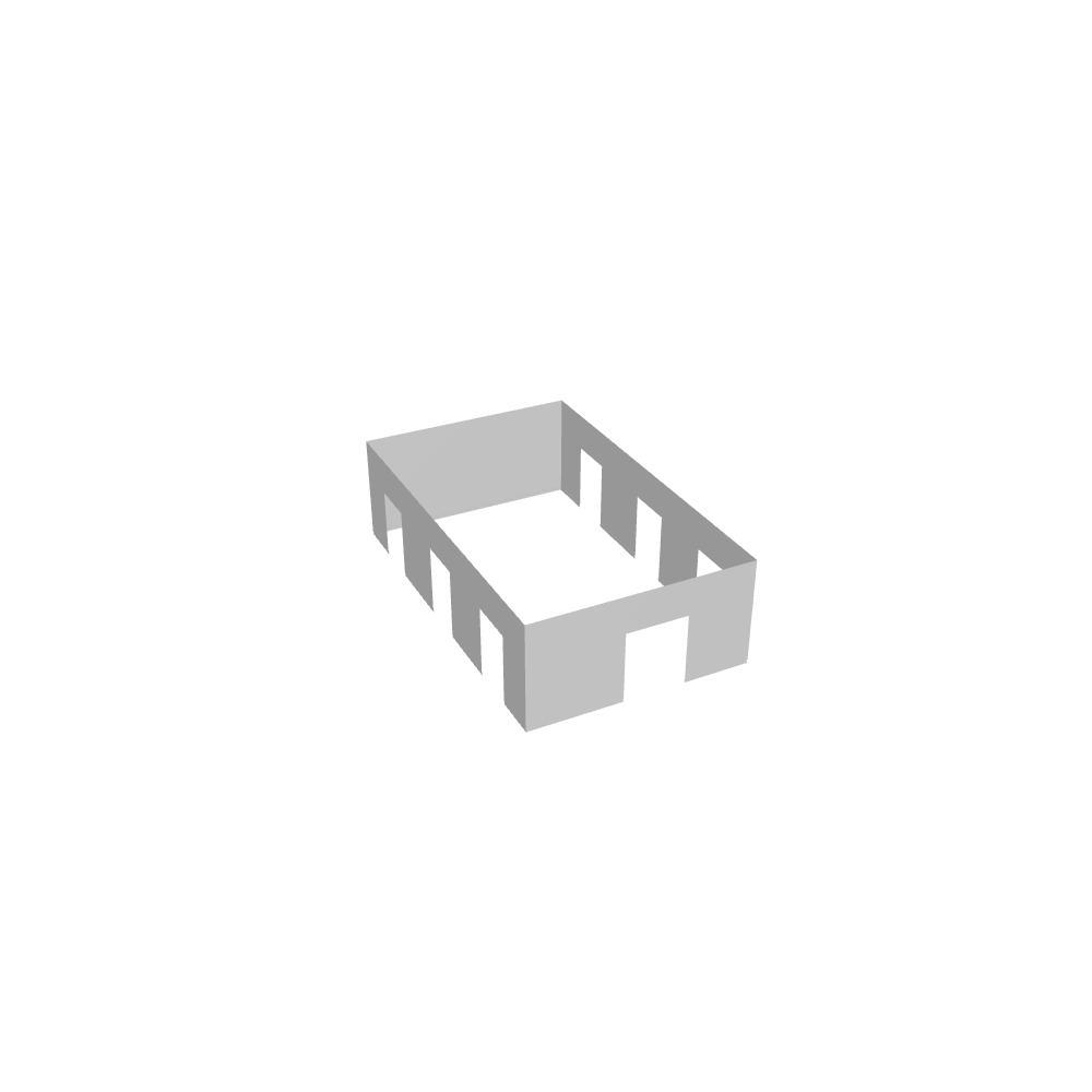 Cadre couloir 6 portes hôpital v1