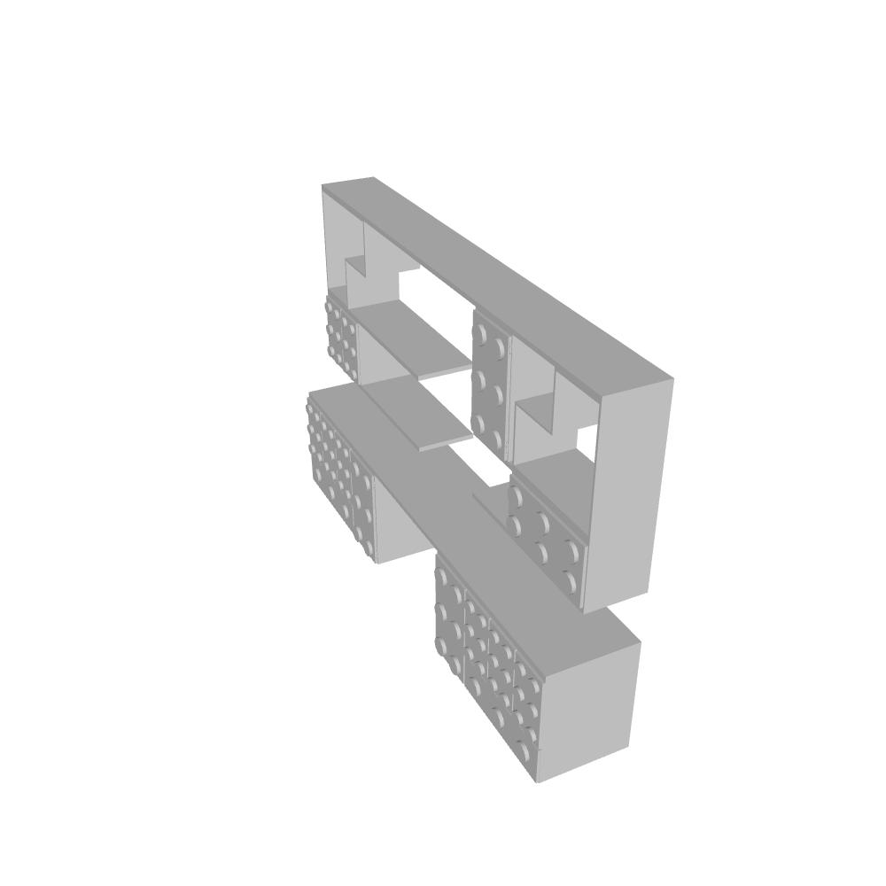 Étagères à Lego v1