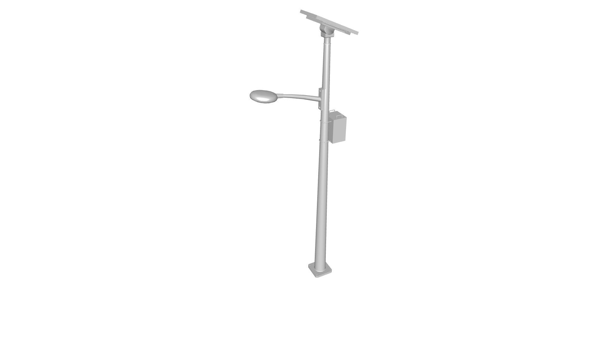 Poteau d'éclairage extérieur 1 v1