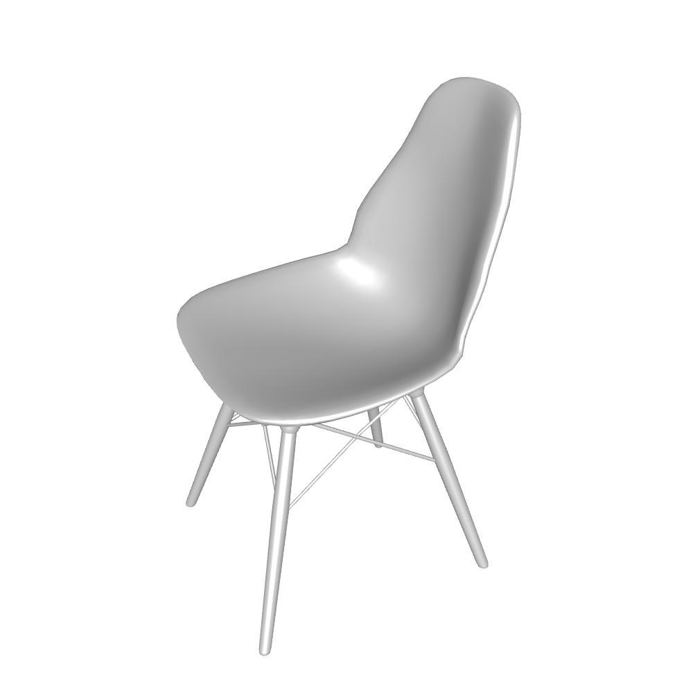 Chaise cafétéria université v1