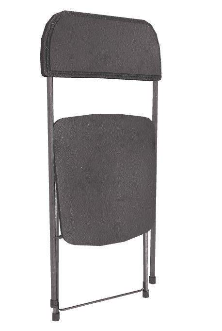 Chaise pliante pliée v1