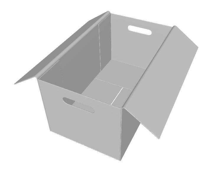 Boite carton ouverte v1