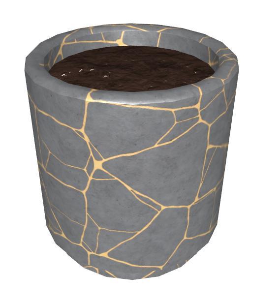 pot fleur cylindrique v1