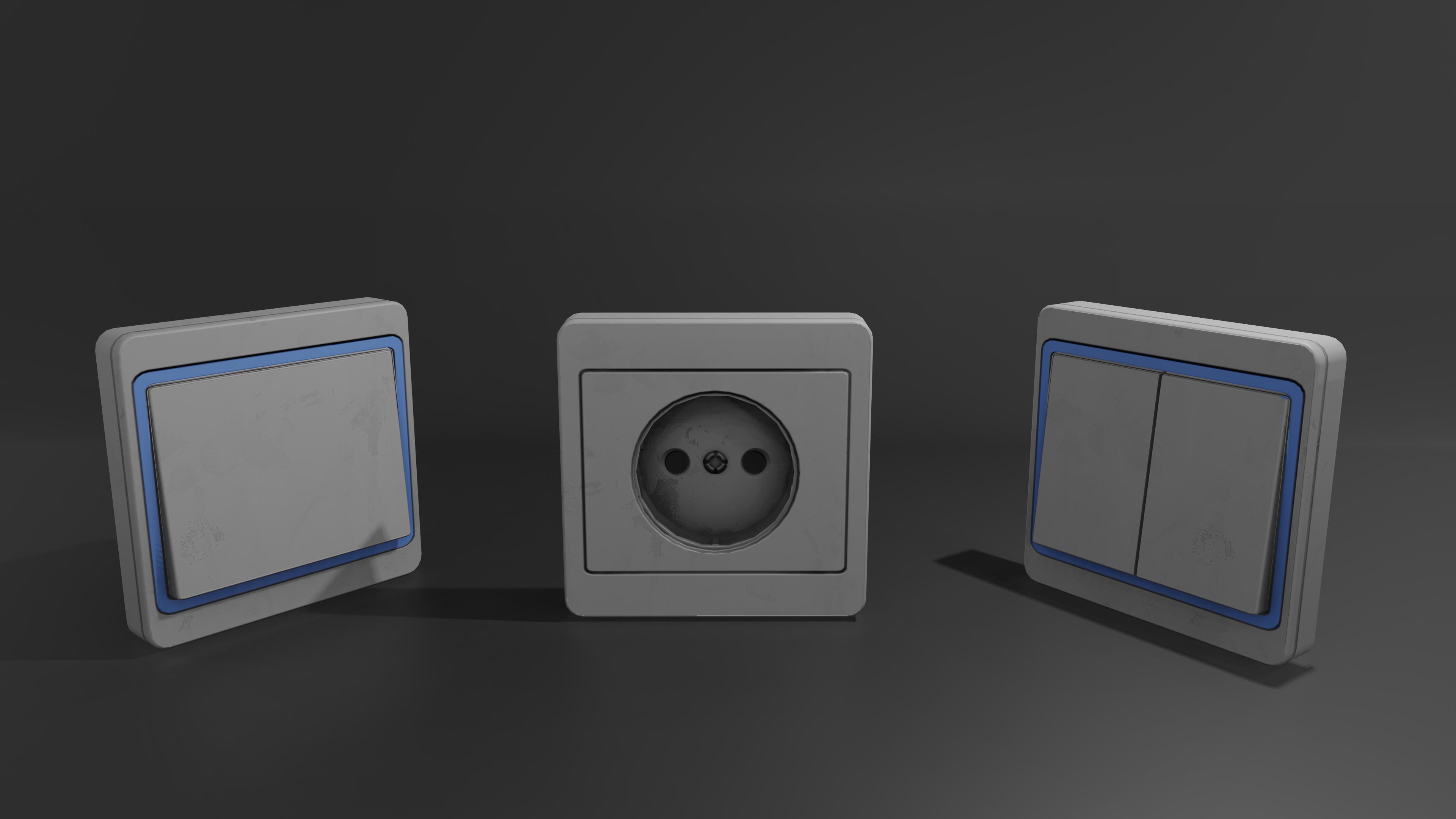 prise électrique interrupteur v1