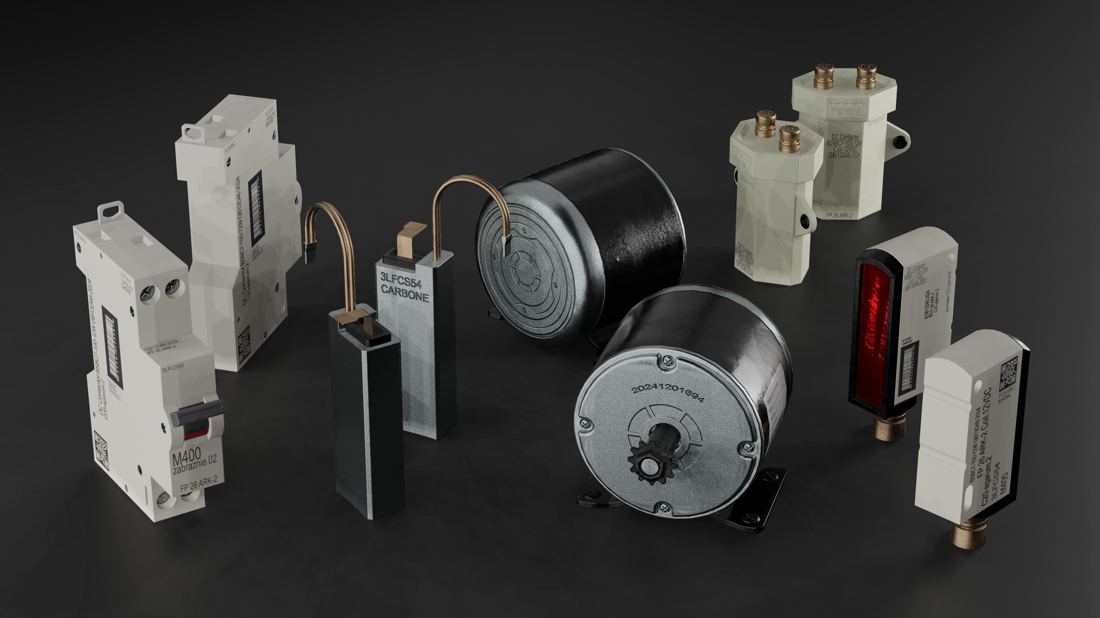 Disjoncteur, candeas moteur électrique v1